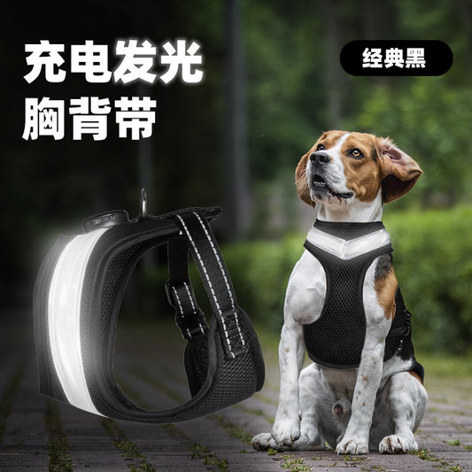 LED光るペット用ハーネス